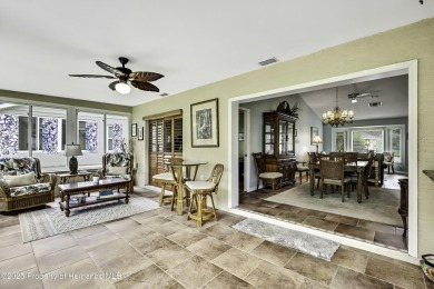 Welcome to this beautifully maintained 3-bedroom, 2-bathroom on Timber Pines Golf Course in Florida - for sale on GolfHomes.com, golf home, golf lot