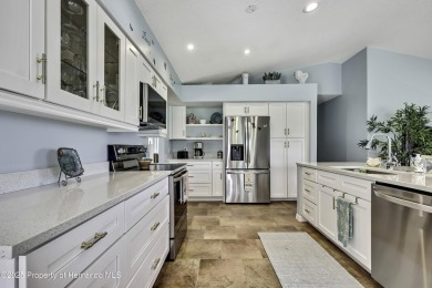 Welcome to this beautifully maintained 3-bedroom, 2-bathroom on Timber Pines Golf Course in Florida - for sale on GolfHomes.com, golf home, golf lot