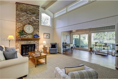 Welcome to this beautifully updated one level, end-unit on Sea Pines Golf and Resort  in South Carolina - for sale on GolfHomes.com, golf home, golf lot
