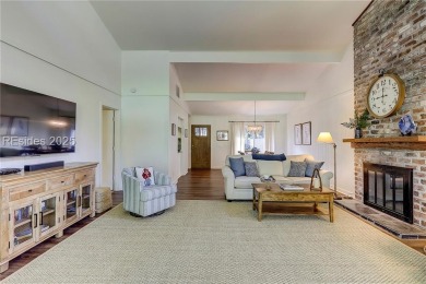 Welcome to this beautifully updated one level, end-unit on Sea Pines Golf and Resort  in South Carolina - for sale on GolfHomes.com, golf home, golf lot