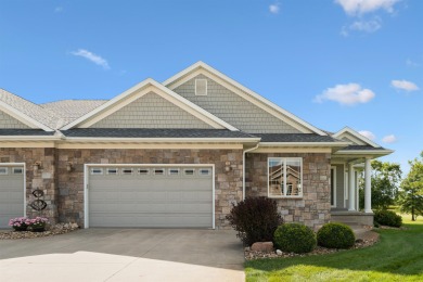 Situated on hole #4 at River Ridge Golf Course, this stunning on River Ridge Golf Club in Iowa - for sale on GolfHomes.com, golf home, golf lot