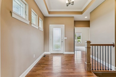 Situated on hole #4 at River Ridge Golf Course, this stunning on River Ridge Golf Club in Iowa - for sale on GolfHomes.com, golf home, golf lot