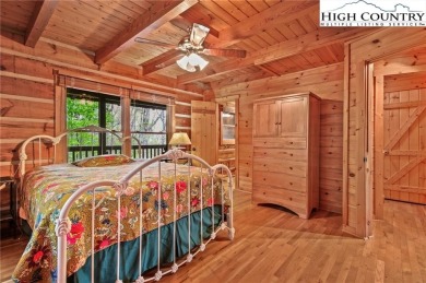 Views abound in this well-maintained log home in the desirable on Blowing Rock Country Club in North Carolina - for sale on GolfHomes.com, golf home, golf lot