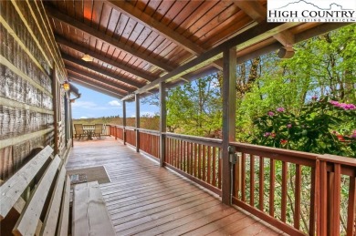 Views abound in this well-maintained log home in the desirable on Blowing Rock Country Club in North Carolina - for sale on GolfHomes.com, golf home, golf lot