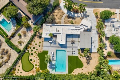 Step into this historic, single-level home in Rancho Mirage on Rancho Las Palmas Country Club in California - for sale on GolfHomes.com, golf home, golf lot