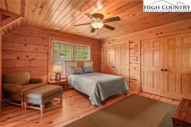 Views abound in this well-maintained log home in the desirable on Blowing Rock Country Club in North Carolina - for sale on GolfHomes.com, golf home, golf lot