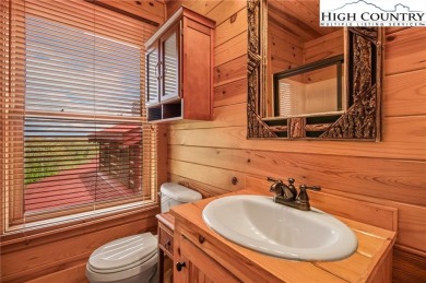 Views abound in this well-maintained log home in the desirable on Blowing Rock Country Club in North Carolina - for sale on GolfHomes.com, golf home, golf lot