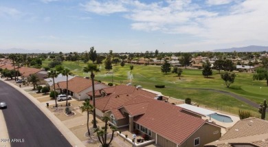 Step into this spacious, sun-soaked 3-bedroom, 2-bath San Simeon on Stardust Golf Course in Arizona - for sale on GolfHomes.com, golf home, golf lot