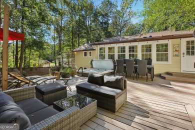 Charming Ranch Retreat in Peachtree City's most coveted location on Canongate At Flat Creek Club in Georgia - for sale on GolfHomes.com, golf home, golf lot