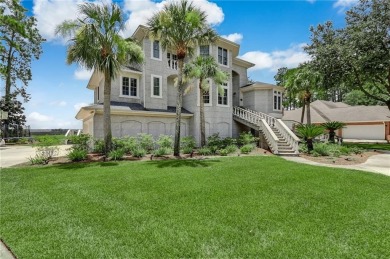 This stunning golf and marsh/river front residence built by on The Club At Osprey Cove in Georgia - for sale on GolfHomes.com, golf home, golf lot