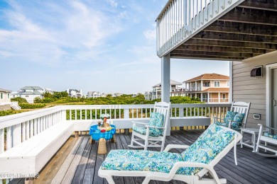 With azure seascapes out almost every window, this four-bedroom on Bald Head Island Golf Club in North Carolina - for sale on GolfHomes.com, golf home, golf lot