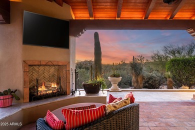 Refined luxury retreat where elegance, privacy, and natural on Desert Mountain Golf Club - Renegade Course in Arizona - for sale on GolfHomes.com, golf home, golf lot