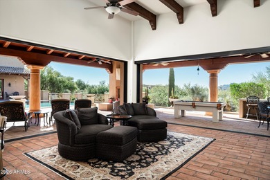 Refined luxury retreat where elegance, privacy, and natural on Desert Mountain Golf Club - Renegade Course in Arizona - for sale on GolfHomes.com, golf home, golf lot