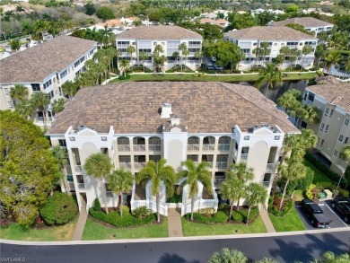 3bd 2 ba end unit condo, with a beautiful lake view. Condo has on Club at Pelican Bay Golf Course in Florida - for sale on GolfHomes.com, golf home, golf lot