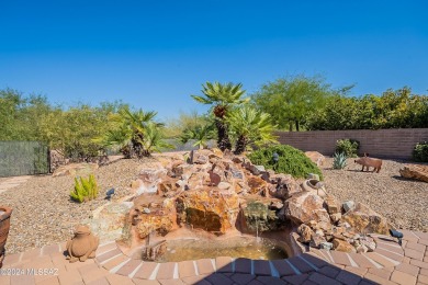 Location, location! Impressive Laredo on a private lot with no on Quail Creek Country Club  in Arizona - for sale on GolfHomes.com, golf home, golf lot