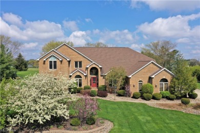 This stunning luxury home is located in the prestigious Fox on Fox Meadow Country Club in Ohio - for sale on GolfHomes.com, golf home, golf lot