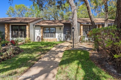Completely FURNISHED and ready to move in. This villa is perfect on Timber Pines Golf Course in Florida - for sale on GolfHomes.com, golf home, golf lot