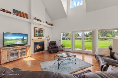Custom 4BR/2.5BA Single Level Home with Bonus Room on the 18th on Twin Lakes Village Golf Course in Idaho - for sale on GolfHomes.com, golf home, golf lot