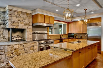 Luxury estate on a private 1.7 acre lot with gentle upslope on Governors Club in North Carolina - for sale on GolfHomes.com, golf home, golf lot