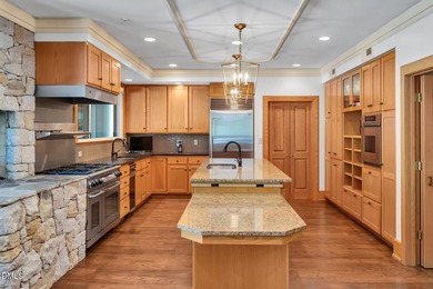 Luxury estate on a private 1.7 acre lot with gentle upslope on Governors Club in North Carolina - for sale on GolfHomes.com, golf home, golf lot