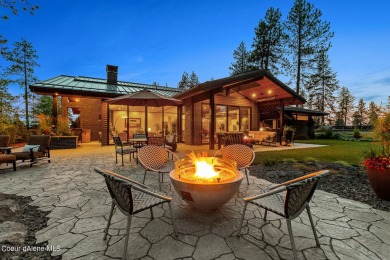 This impressive property effortlessly combines mid-century on Gozzer Ranch Golf and Lake Club in Idaho - for sale on GolfHomes.com, golf home, golf lot
