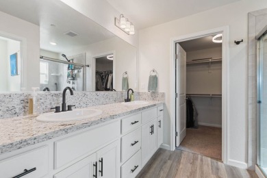 Sophistication and comfort converge in this 3 bedroom, 2.5 bath on Castle Oaks Golf Club in California - for sale on GolfHomes.com, golf home, golf lot