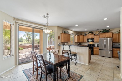 One-of-a-kind Richmond American home on a premium view-fence lot on Aguila Golf Course - Aguila in Arizona - for sale on GolfHomes.com, golf home, golf lot