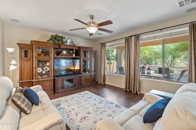 One-of-a-kind Richmond American home on a premium view-fence lot on Aguila Golf Course - Aguila in Arizona - for sale on GolfHomes.com, golf home, golf lot