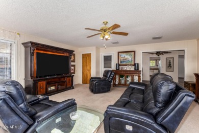 Enjoy the best of active adult living in this charming 3-bedroom on Sun City Country Club in Arizona - for sale on GolfHomes.com, golf home, golf lot