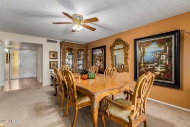 Enjoy the best of active adult living in this charming 3-bedroom on Sun City Country Club in Arizona - for sale on GolfHomes.com, golf home, golf lot