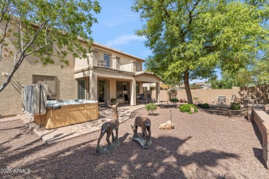 One-of-a-kind Richmond American home on a premium view-fence lot on Aguila Golf Course - Aguila in Arizona - for sale on GolfHomes.com, golf home, golf lot