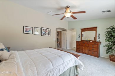 One-of-a-kind Richmond American home on a premium view-fence lot on Aguila Golf Course - Aguila in Arizona - for sale on GolfHomes.com, golf home, golf lot