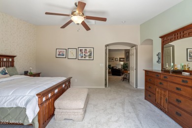 One-of-a-kind Richmond American home on a premium view-fence lot on Aguila Golf Course - Aguila in Arizona - for sale on GolfHomes.com, golf home, golf lot