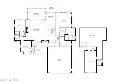 This open and airy home with golf and pond views is ready for a on Sea Trail Golf Resort in North Carolina - for sale on GolfHomes.com, golf home, golf lot