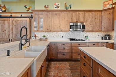 Breathtaking panoramic mountain views define this custom 4 on The Golf Club At Chaparral Pines in Arizona - for sale on GolfHomes.com, golf home, golf lot