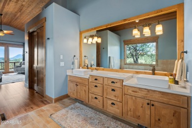 Breathtaking panoramic mountain views define this custom 4 on The Golf Club At Chaparral Pines in Arizona - for sale on GolfHomes.com, golf home, golf lot