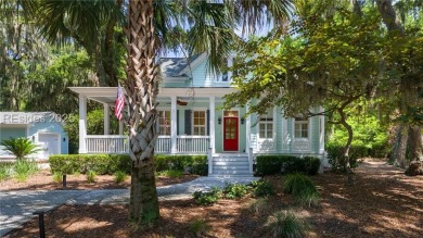 Designed by Allison Ramsey, this beloved 4BR/3.5BA Lowcountry on Haig Point Golf Club in South Carolina - for sale on GolfHomes.com, golf home, golf lot