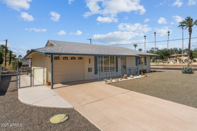 Cute detached home to be sold furnished,  in a prime Sun City on Sun City South Golf Course in Arizona - for sale on GolfHomes.com, golf home, golf lot