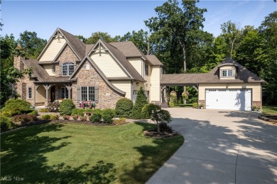 This magnificent French Country estate on nearly four private on  in Ohio - for sale on GolfHomes.com, golf home, golf lot