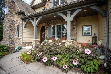This magnificent French Country estate on nearly four private on  in Ohio - for sale on GolfHomes.com, golf home, golf lot