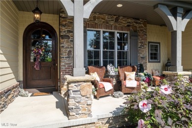 This magnificent French Country estate on nearly four private on  in Ohio - for sale on GolfHomes.com, golf home, golf lot