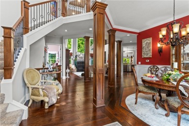 This magnificent French Country estate on nearly four private on  in Ohio - for sale on GolfHomes.com, golf home, golf lot