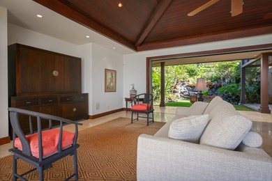 Spanning 4,146 sf of living space with 6,270 sf under roof, this on Club At Hokulia in Hawaii - for sale on GolfHomes.com, golf home, golf lot