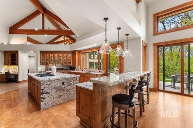 An extraordinary 1.5+ acre riverfront estate enveloped by water on BanBury Golf Club in Idaho - for sale on GolfHomes.com, golf home, golf lot