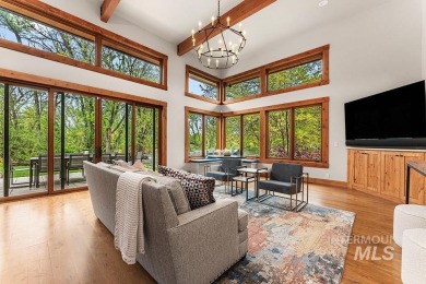 An extraordinary 1.5+ acre riverfront estate enveloped by water on BanBury Golf Club in Idaho - for sale on GolfHomes.com, golf home, golf lot