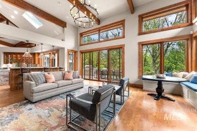 An extraordinary 1.5+ acre riverfront estate enveloped by water on BanBury Golf Club in Idaho - for sale on GolfHomes.com, golf home, golf lot