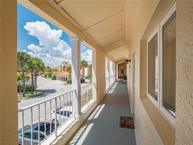 Sweeping golf views from this pied-a-terre in prestigious on Oak Harbor Country Club in Florida - for sale on GolfHomes.com, golf home, golf lot