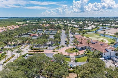 Sweeping golf views from this pied-a-terre in prestigious on Oak Harbor Country Club in Florida - for sale on GolfHomes.com, golf home, golf lot