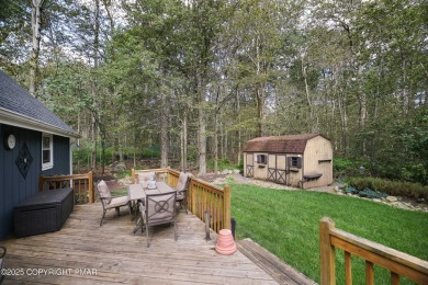 Contemporary chalet in a private golf course community! This on Pocono Farms Country Club in Pennsylvania - for sale on GolfHomes.com, golf home, golf lot