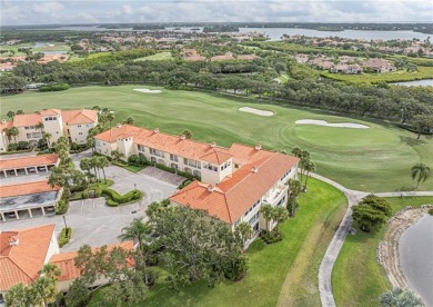 Sweeping golf views from this pied-a-terre in prestigious on Oak Harbor Country Club in Florida - for sale on GolfHomes.com, golf home, golf lot